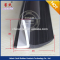 pvc black and white soft and hard composite container seal rubber strips china supplier
